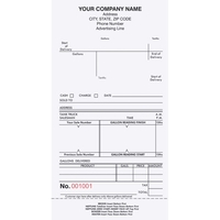 3 part fuel meter ticket with carbon.... from ASI 52493 Ennis Inc