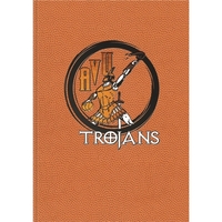 7" x 10" notebook with a sports themed flexible wraparound cover,... from ASI...