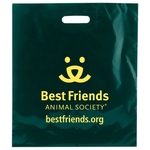 Hunter Green Patch Handle Bags