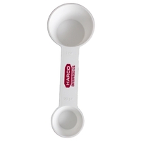 5 1/2" x 1 7/8" dual ended plastic measuring scoop with... from ASI 59683...