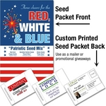 Patriotic & 4th of July Mailable/Handout Seed Packet