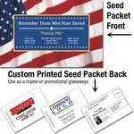 Patriotic & 4th of July Mailable/Handout Seed Packet