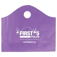 Frosted Super Wave Handle Bags