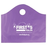 Frosted Super Wave Handle Bags