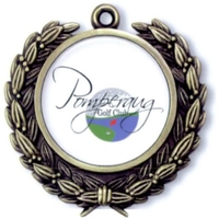 Color Magic Bag Tag with a leather cord attachment.... from ASI 67961 Lorente...