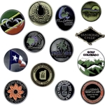 Die Struck Ball Marker