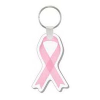 4-Color Process Ribbon Awareness Punch Key Tags
