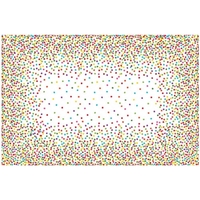 Colorful confetti dots on spot sheeting tissue.... from ASI 75731 PWS