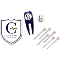 Quick Pack with bag tag, divot tool, one color magic ball... from ASI 67961...