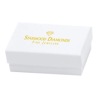 White styles jewelry boxes made with rigid white lined board; filled... from...