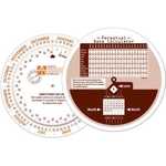 Perpetual Calendar Wheel (6" Diameter & 3" Diameter)