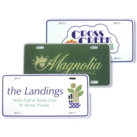 Aluminum License Plate... from ASI 67961 Lorente LLC / Lorente