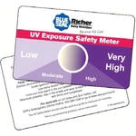 UV Exposure Safety Meter Card, Stock