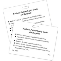 Badge, National Patient Safety Goals