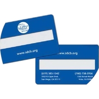 The Signature Card is designed specifically for visually impaired...
