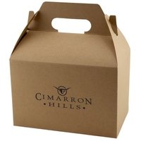 8" x 4.87" x 5.25" gable boxes made of 100% recycled... from ASI 75731 PWS /...