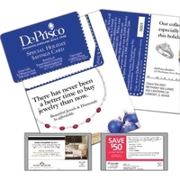 Postcard with Perforated Card, (4" x 5.375")