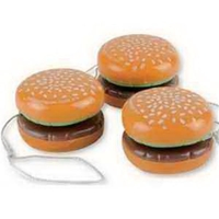Plastic Hamburger Yo-Yo. 2" with seeds.... from ASI 79840 The Proinnovative...