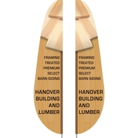 3' x 15' Custom Double Sided Feather Flag