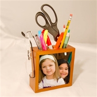 Our maple-finished wooden pencil holder is made of quality hardwood and......