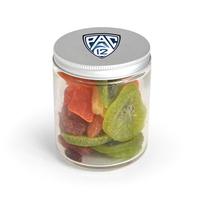 Island Fruit Mix in clear jar with silver lid.... from ASI 30270 Aakron Line...