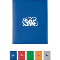 9 1/2" x 11 11/16" polypropylene folder available in your choice... from ASI...