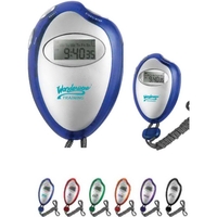 3 3/4" x 2" x 1/2" stopwatch with a sleek design,... from ASI 88060 Snugz/USA...