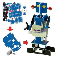 Wind up jigsaw puzzle in the shape of a robot.... from ASI 79840 The...