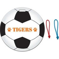 Soccer Ball Shaped Luggage Tag