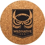 Round Cork Coaster