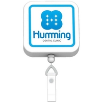 Square Badge Reel