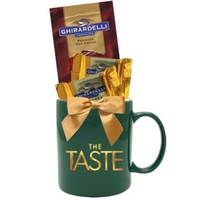 Mug with Ghirardelli Hot Cocoa and Chocolate Squares... from ASI 89971 Stuff...