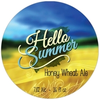 Circle shape four color process label, 6".... from ASI 66040 Label Works /...