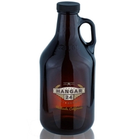 32 oz. Amber Glass Beer Growlers 38/400.... from ASI 39552 BEL Promo