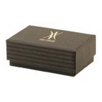 1.75" x 1.12" x 0.62" color tinted kraft jewelry box filled... from ASI 75731...
