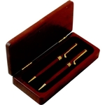 Rosewood Case With Two Pens