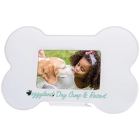 Acrylic photo frame shaped like a dog bone that includes a... from ASI 62190...