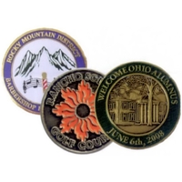 1" Lapel Pin with variety of finishes.... from ASI 67961 Lorente LLC / Lorente