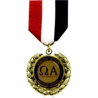 Wreath Medal - 1 1/4"