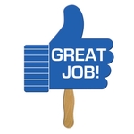 Thumbs Up Fast Hand Fan - 1 Day