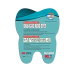 Tooth Hand Fan Without Stick