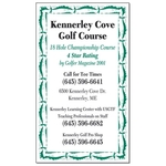 Rectangle Calendar Magnet - 20 mil