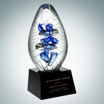 Art Glass Cyclone Helix Award