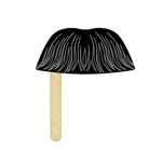 Offset Printed Chaplin Mustache