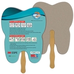 Tooth Recycled Hand Fan