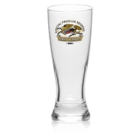 Clear 12 oz pilsner glass with thick bottom glass design and... from ASI...