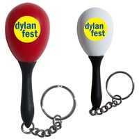 Exclusive micro maraca, with black handle and key chain added.... from ASI...