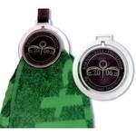 Silverstone Bag Tag / Towel Holder