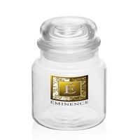 Clear glass 16 oz. apothecary candy jar with rounded top and... from ASI...