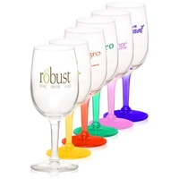 Clear tall wine glass with stem glass design, 6.5 oz.... from ASI 39552 BEL...